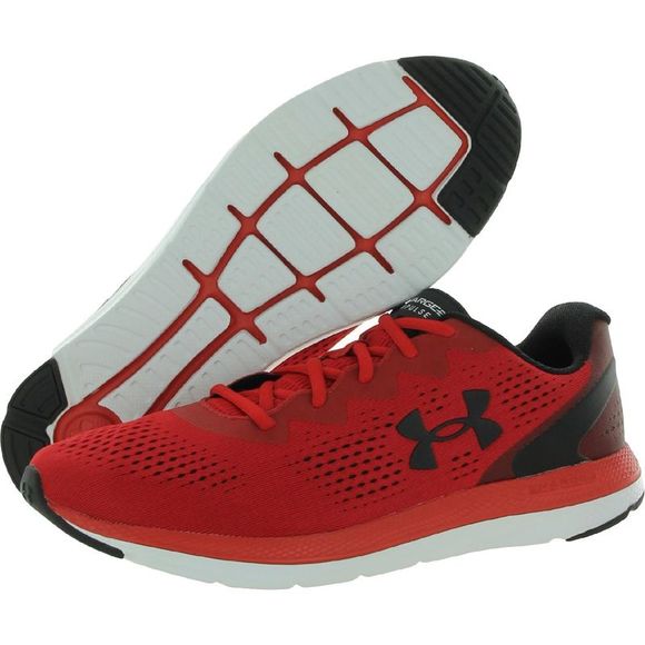 Under Armour Mens Charged Impulse 2 Red Workout Running Shoes Sneakers NWT - Picture 3 of 3